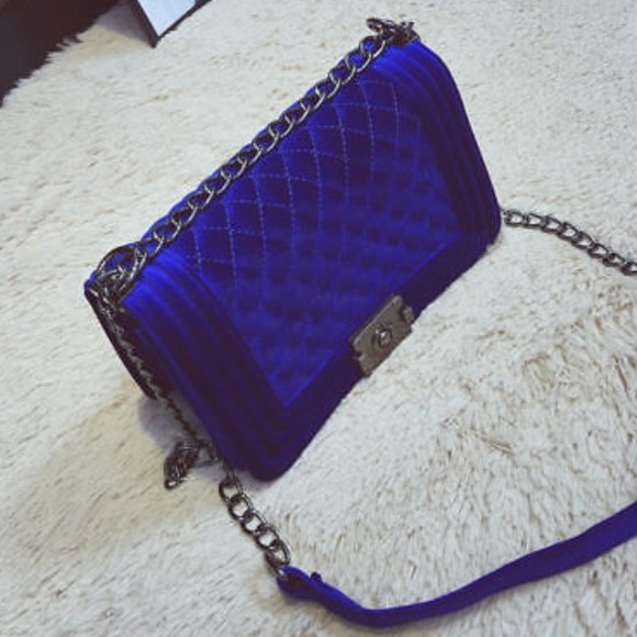Handbags - Blue shoulder bag